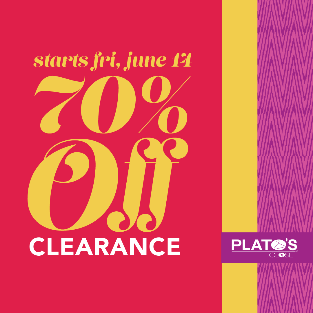 70% Off Clearance